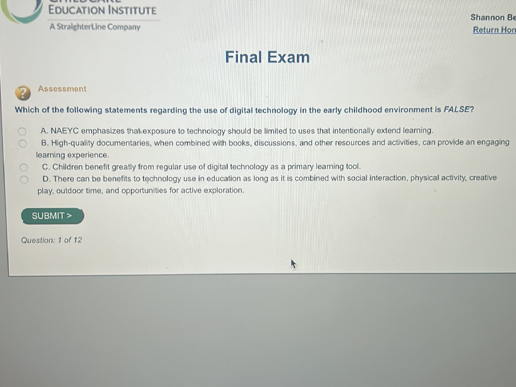 Which of the following statements regarding | StudyX