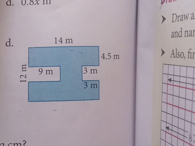 Find the area of the figure shown below | StudyX