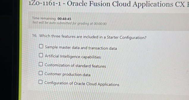 Included Feature Which three features are included in a