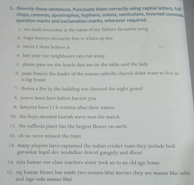 c-rewrite-these-sentences-punctuate-them-studyx