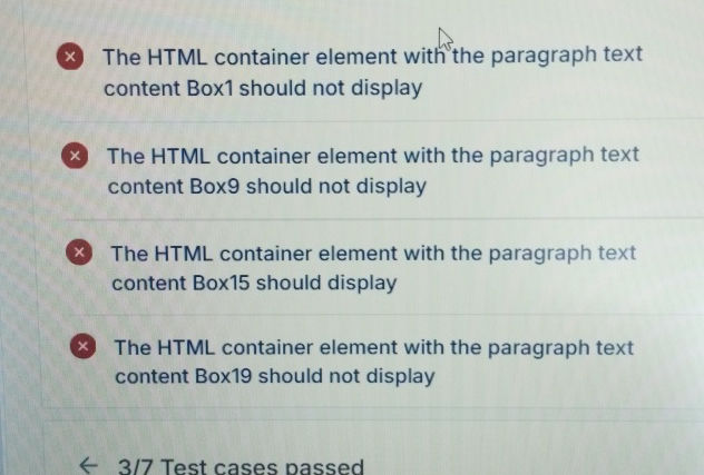 The HTML container element with the | StudyX