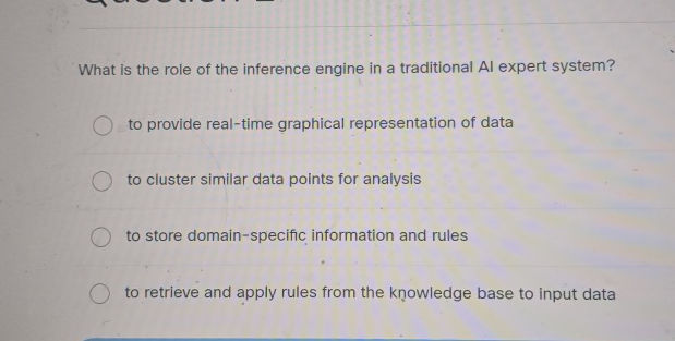 What is the role of the inference engine in