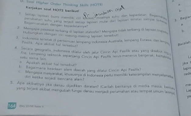 Soal Higher Order Thinking Skills (HOTS)