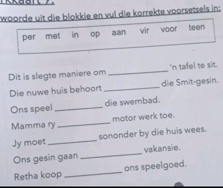Woorde Uit Die Blokkie En Vul Die Korrekte StudyX woorde-uit-die-blokkie-en-vul-die-korrekte-studyx