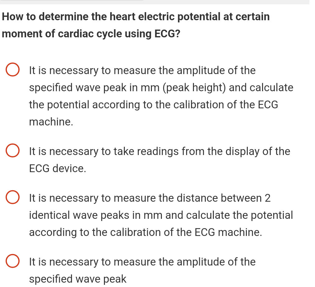 How to determine the heart electric | StudyX
