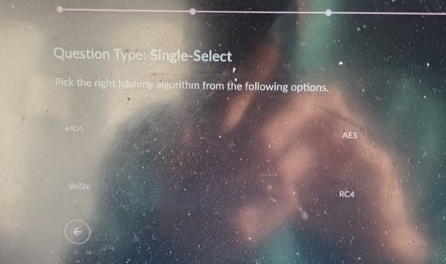 Question Type Single-Select Pick the right | StudyX
