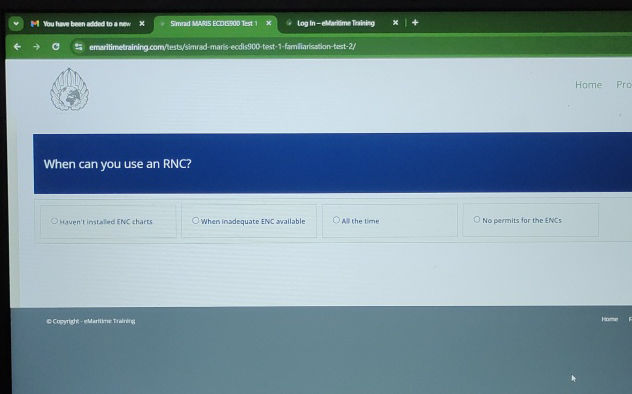 When can you use an RNC Havent installed | StudyX