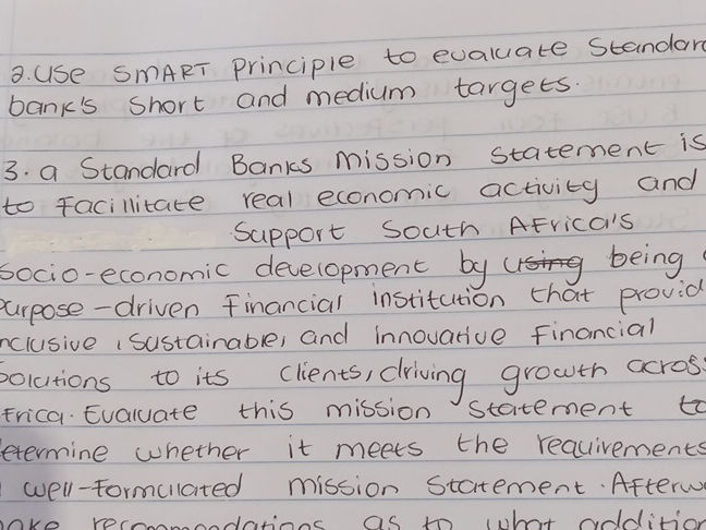 2 Use SMART principle to evaluate Standard | StudyX