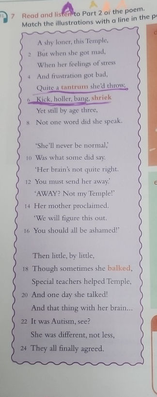 Read and listen to Part 2 of the poem Match | StudyX