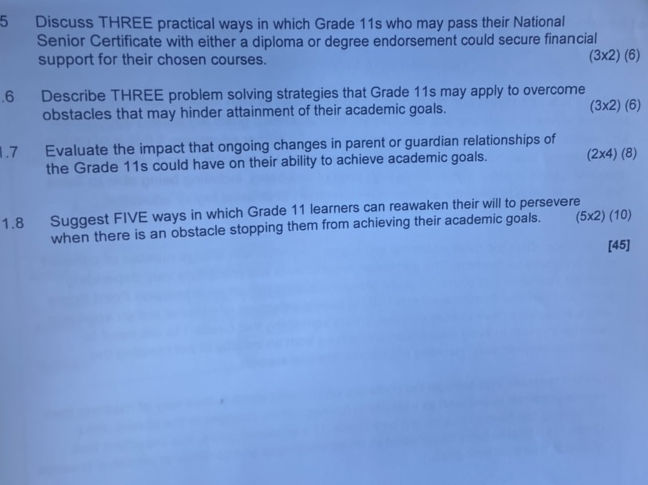 FREE DISCUSS THREE PRACTICAL WAYS IN WHICH GRADE 11 STUDENTS WHO visual data 2