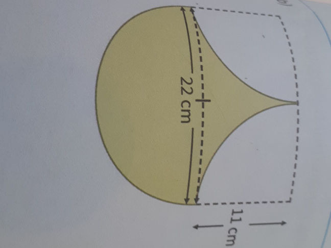 The diagram shows a shape formed by joining | StudyX