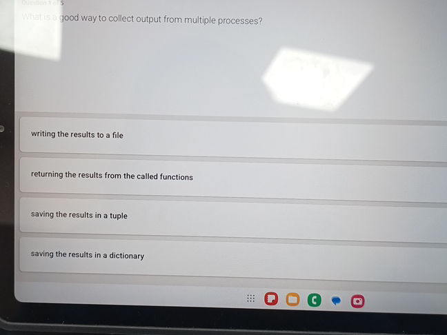 What is a good way to collect output from | StudyX