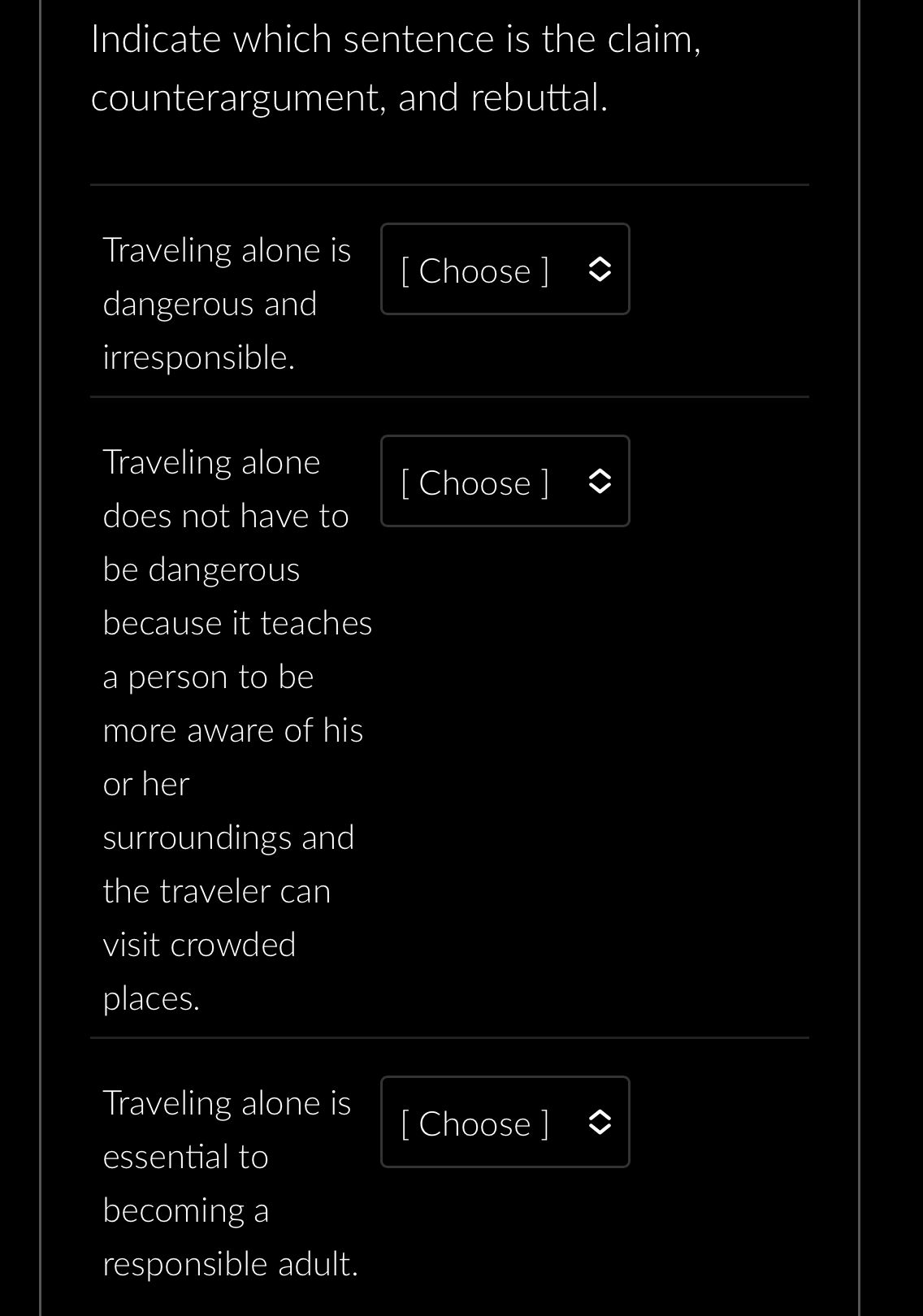 Indicate which sentence is the claim, | StudyX
