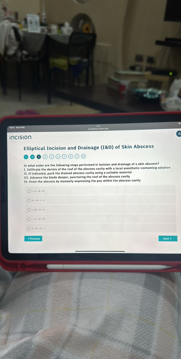 Elliptical Incision and Drainage (I D) of | StudyX
