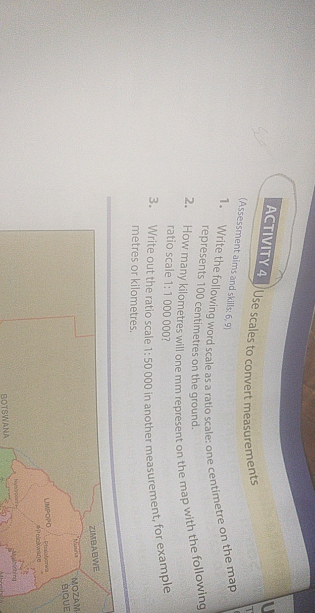 ACTIVITY 4 Use scales to convert