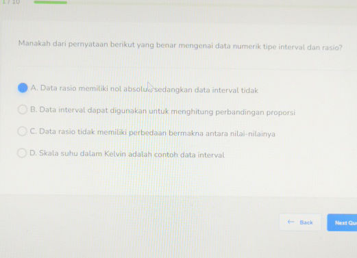 Manakah dari pernyataan berikut yang benar