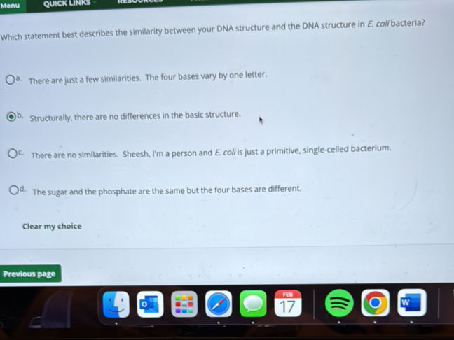 Which statement best describes the | StudyX