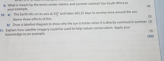 Solstice Sentence Examples 9. What is meant by the terms winter | StudyX