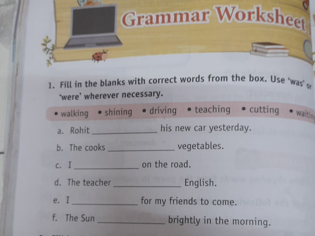 1. Fill in the blanks with correct words | StudyX
