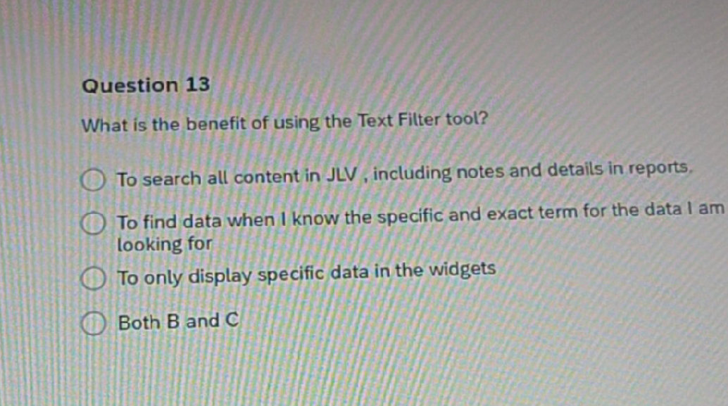 What is the benefit of using the Text Filter