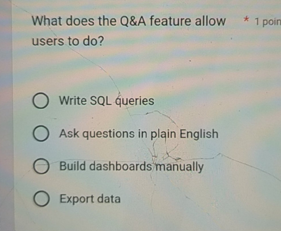 What does the Q A feature allow users to do?