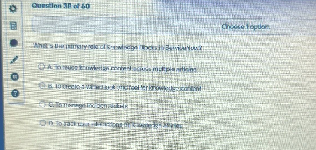 What is the primary role of Knowledge Blocks