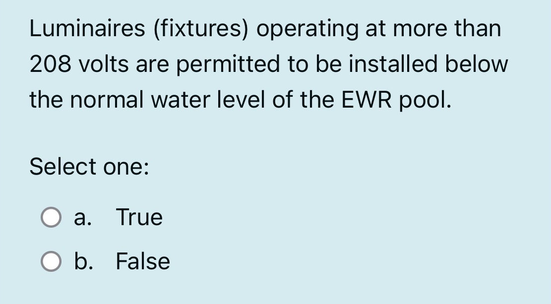 Luminaires (fixtures) operating at more than