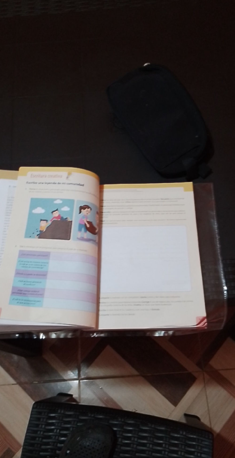 Escritura creativa Escribe una leyenda de mi