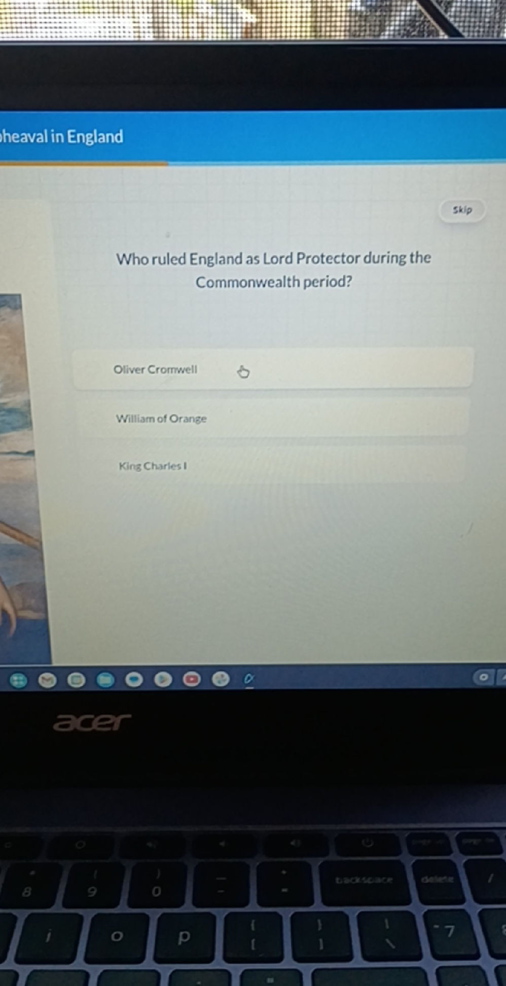 Who ruled England as Lord Protector during