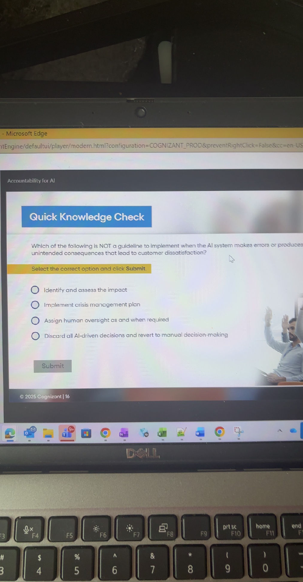 Quick Knowledge Check Which of the following