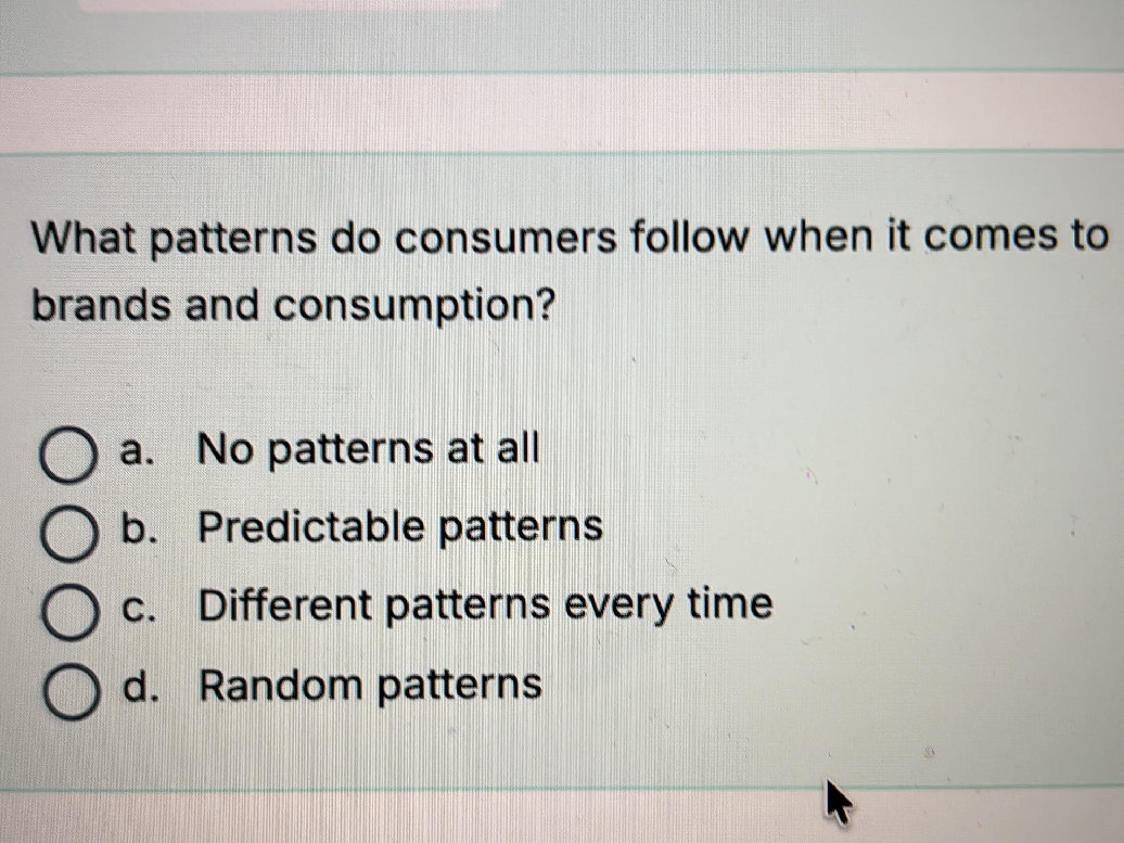Topic Consumer Pattern What patterns do consumers follow when it | StudyX