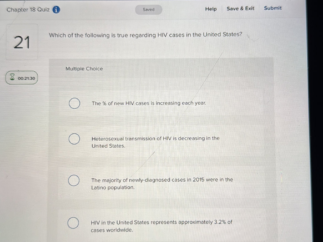 Which of the following is true regarding HIV | StudyX