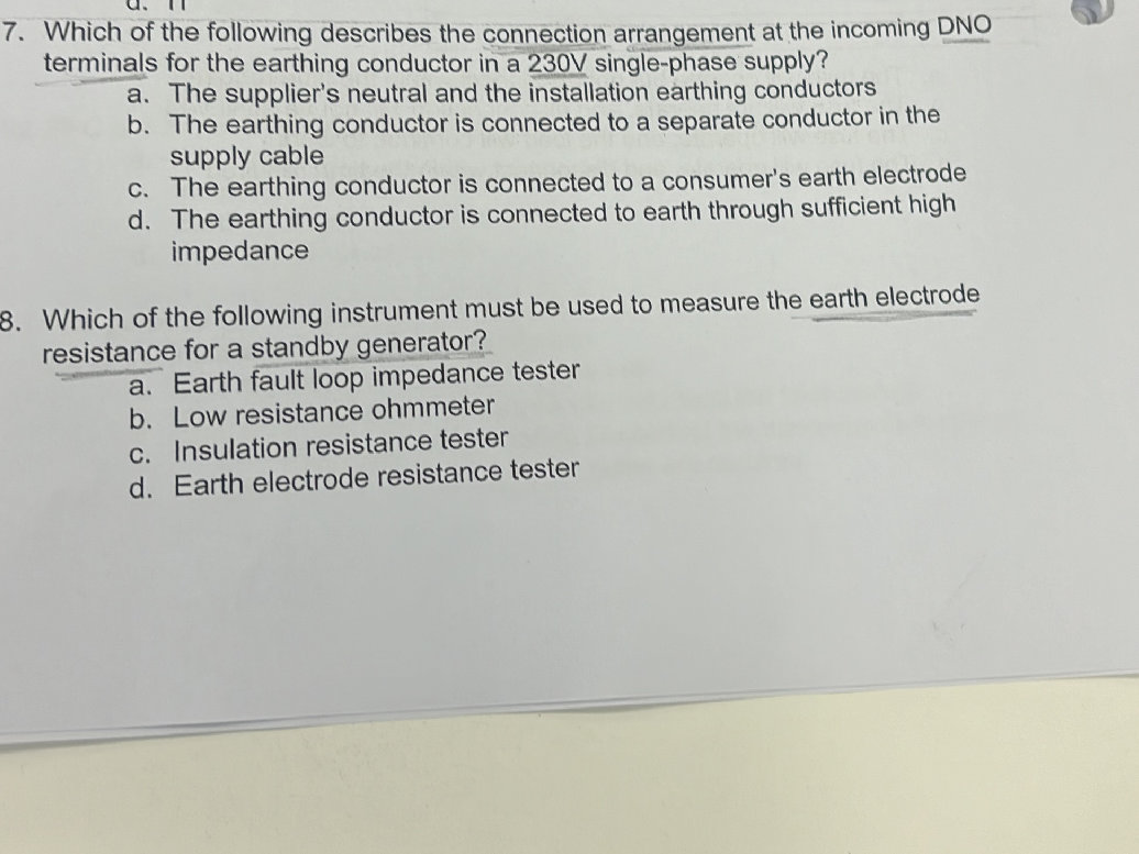 Which of the following describes the | StudyX