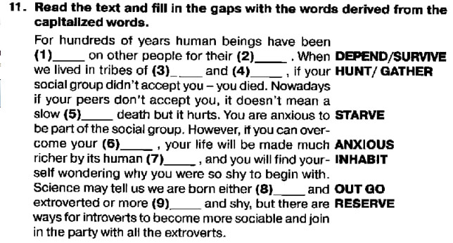 11. Read the text and fill in the gaps with | StudyX
