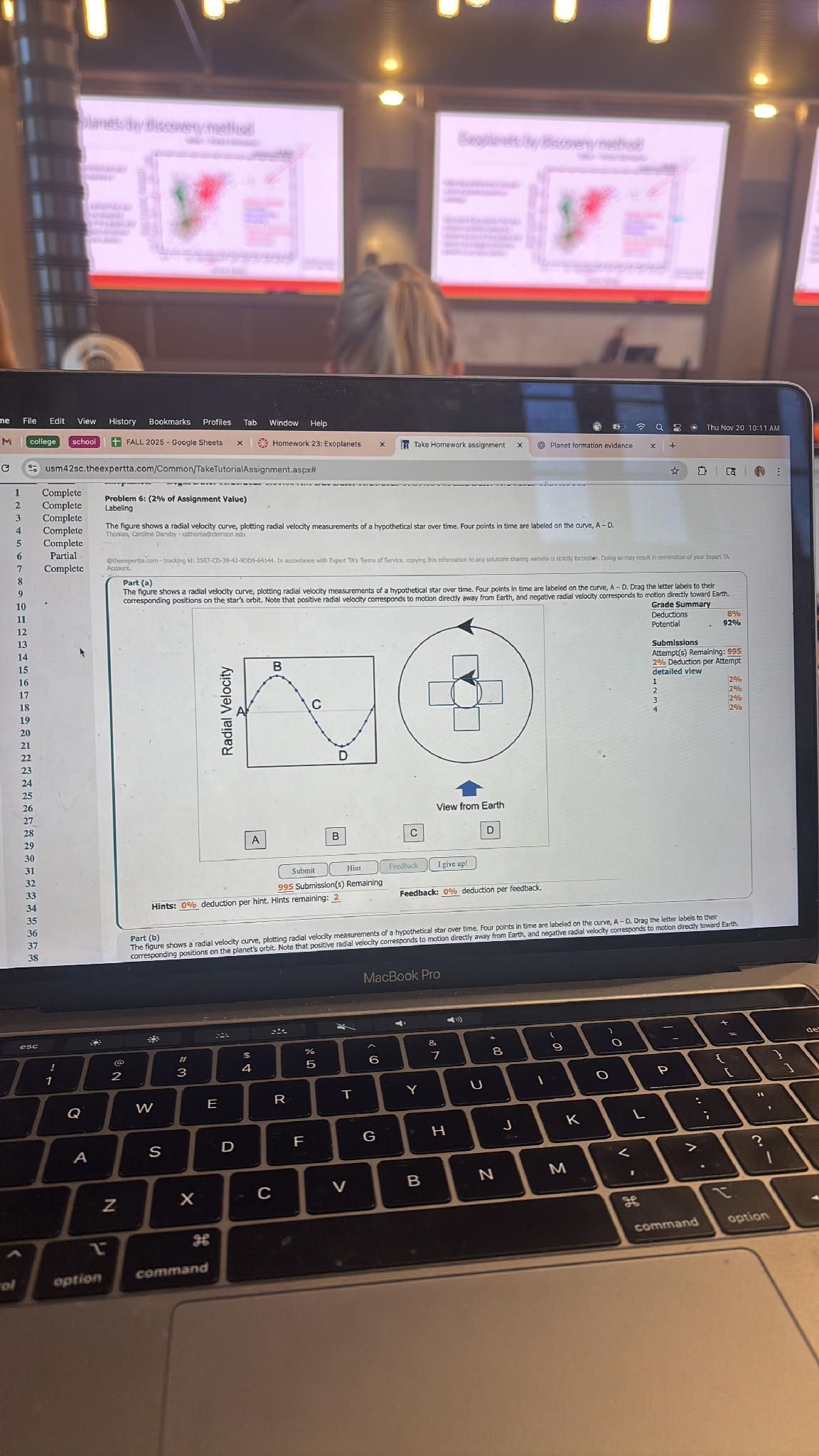 Problem 6: (2% of Assignment Value) Labeling