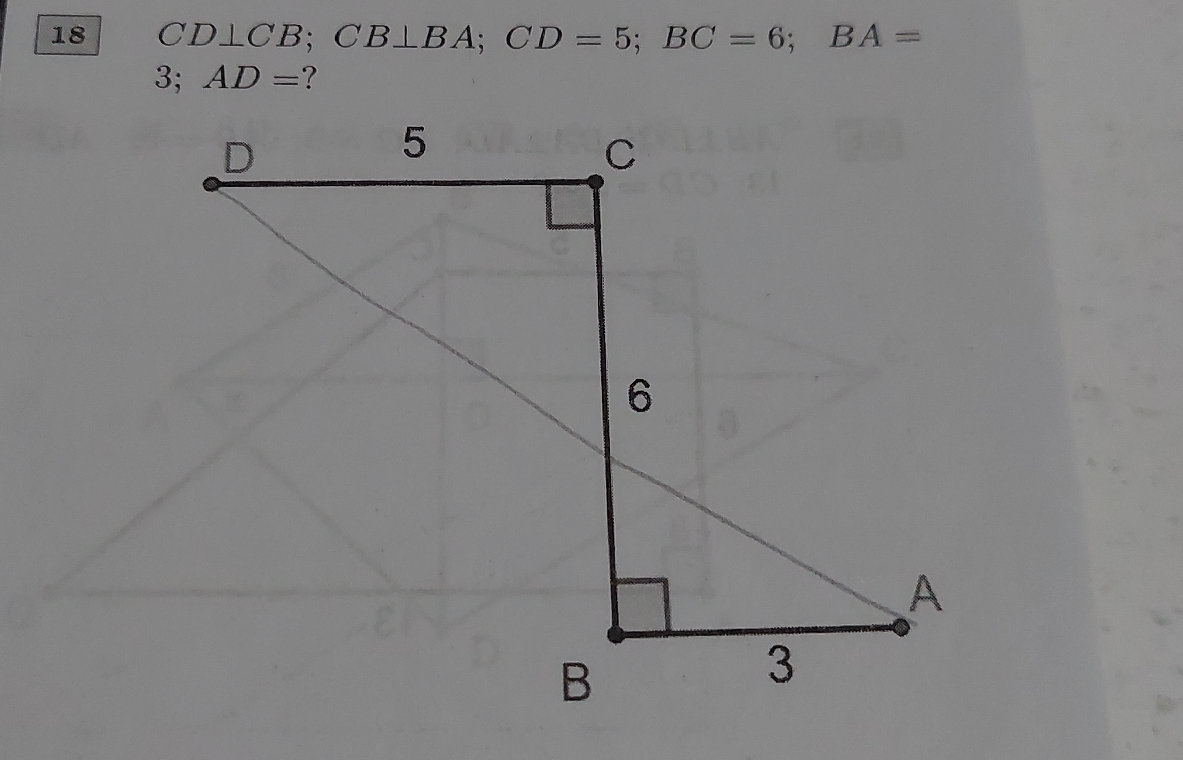 Cbad Math Equation Given: $CD CB$; $CB BA$; $CD = 5$; $BC = | StudyX