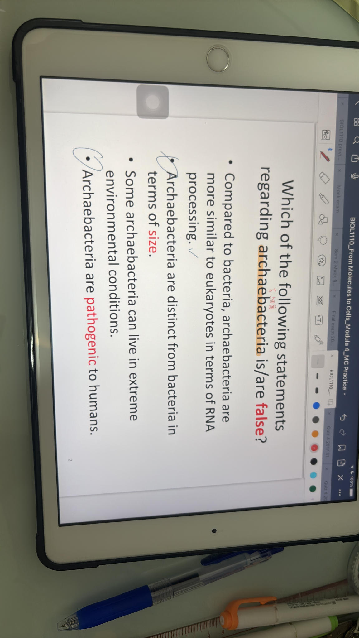 Which of the following statements regarding | StudyX