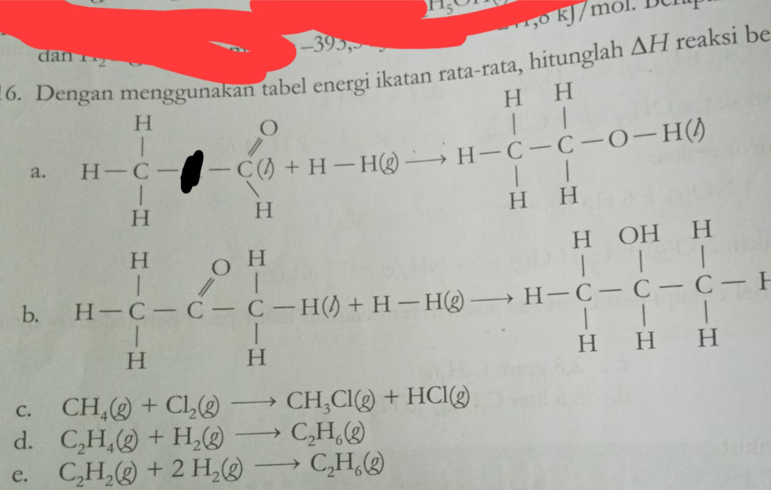 Tabel Ikatan Rata Rata 16. Dengan menggunakan tabel energi ikatan | StudyX