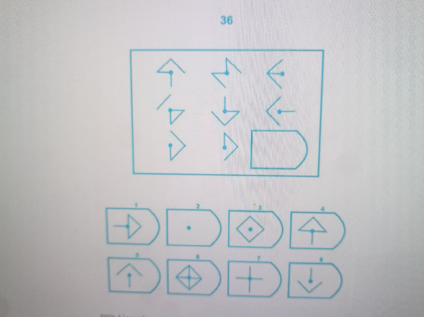 Matrix Image Pattern Problems The image shows a matrix reasoning problem. | StudyX