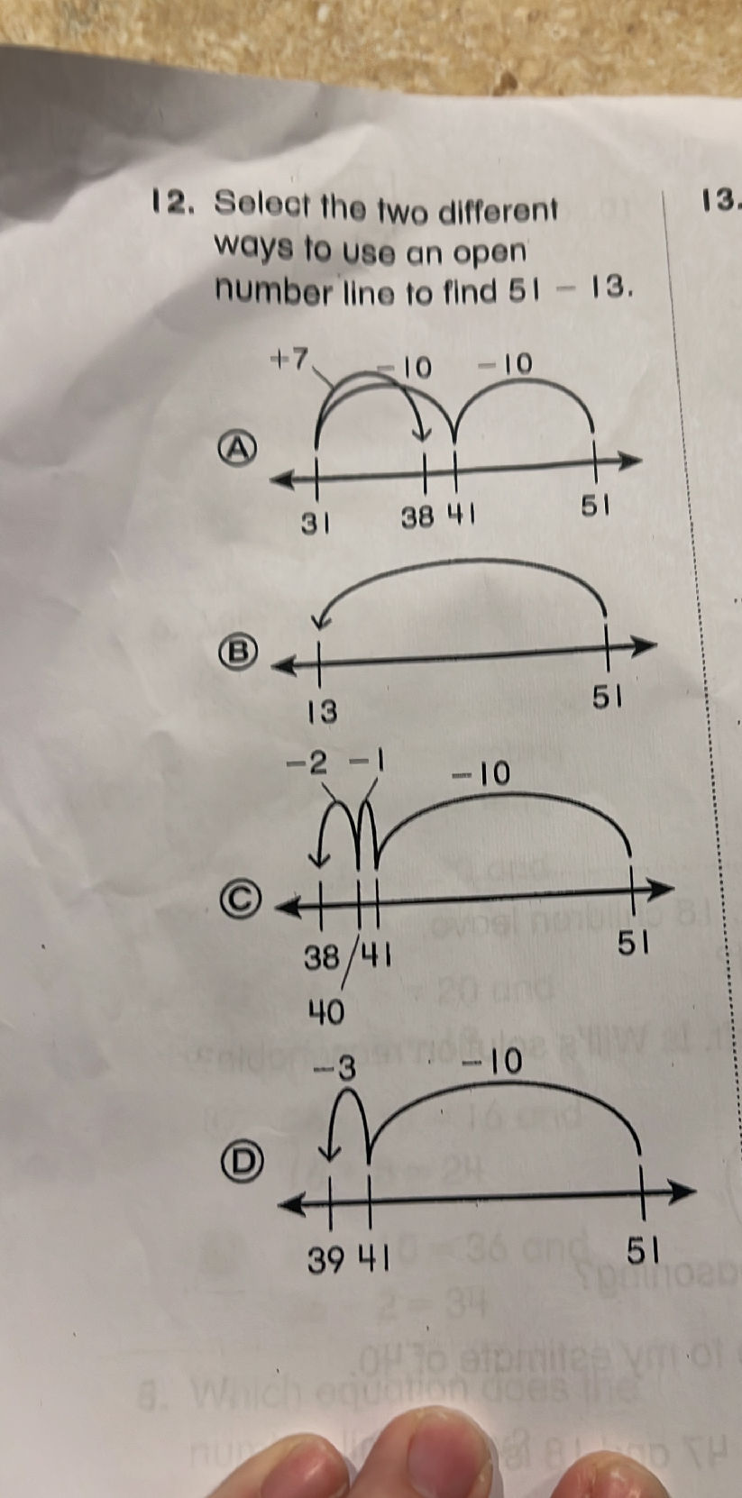 Select Number 12. Select the two different ways to use an | StudyX