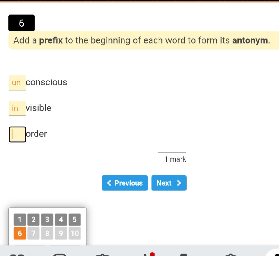 Add a prefix to the beginning of each word | StudyX