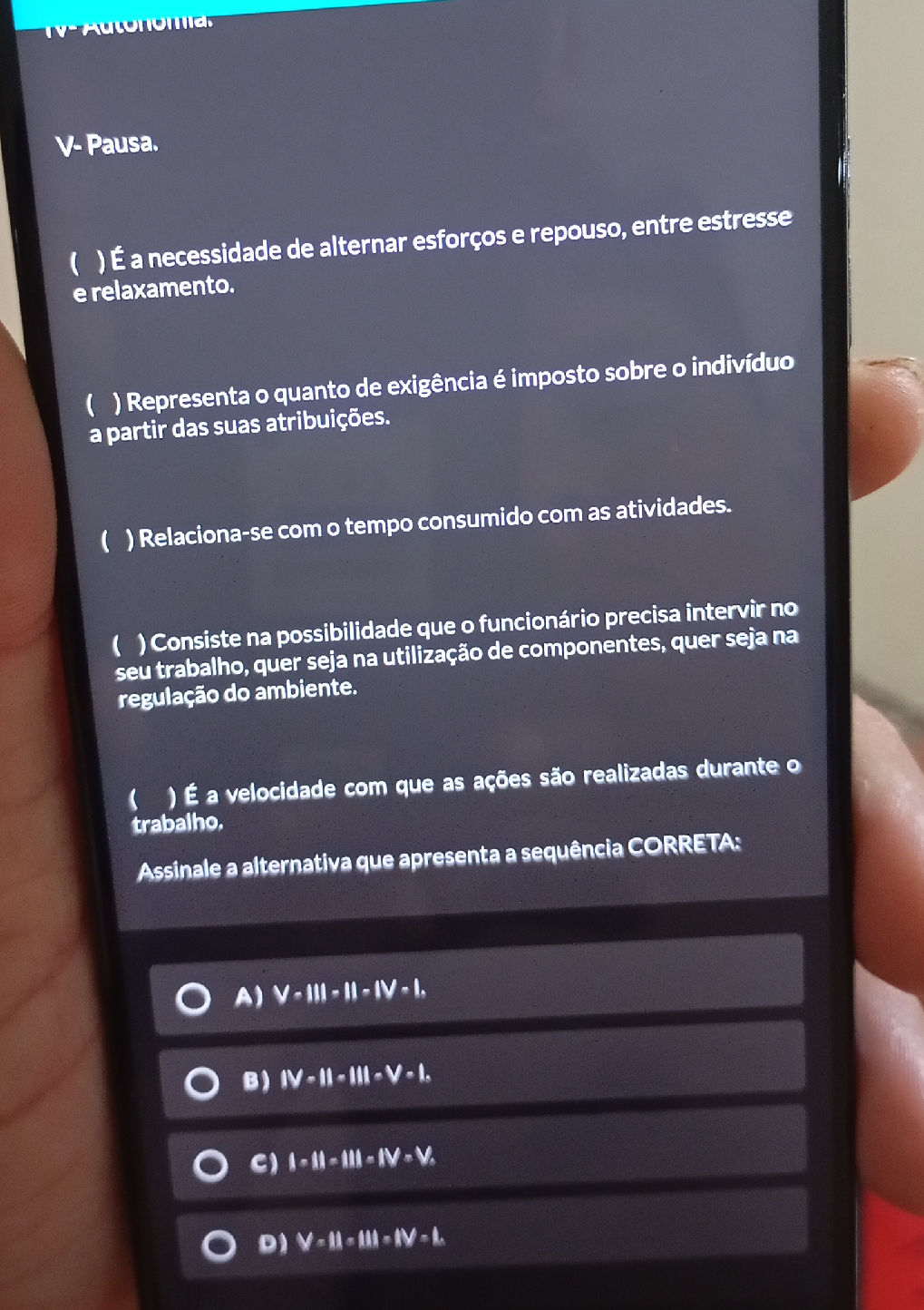 Relacione os conceitos a seguir com suas | StudyX