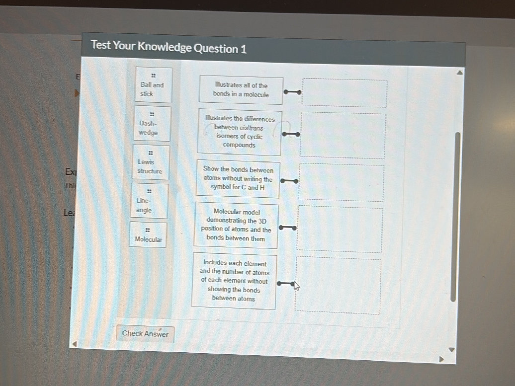 Test Your Knowledge Question 1 **Match the | StudyX