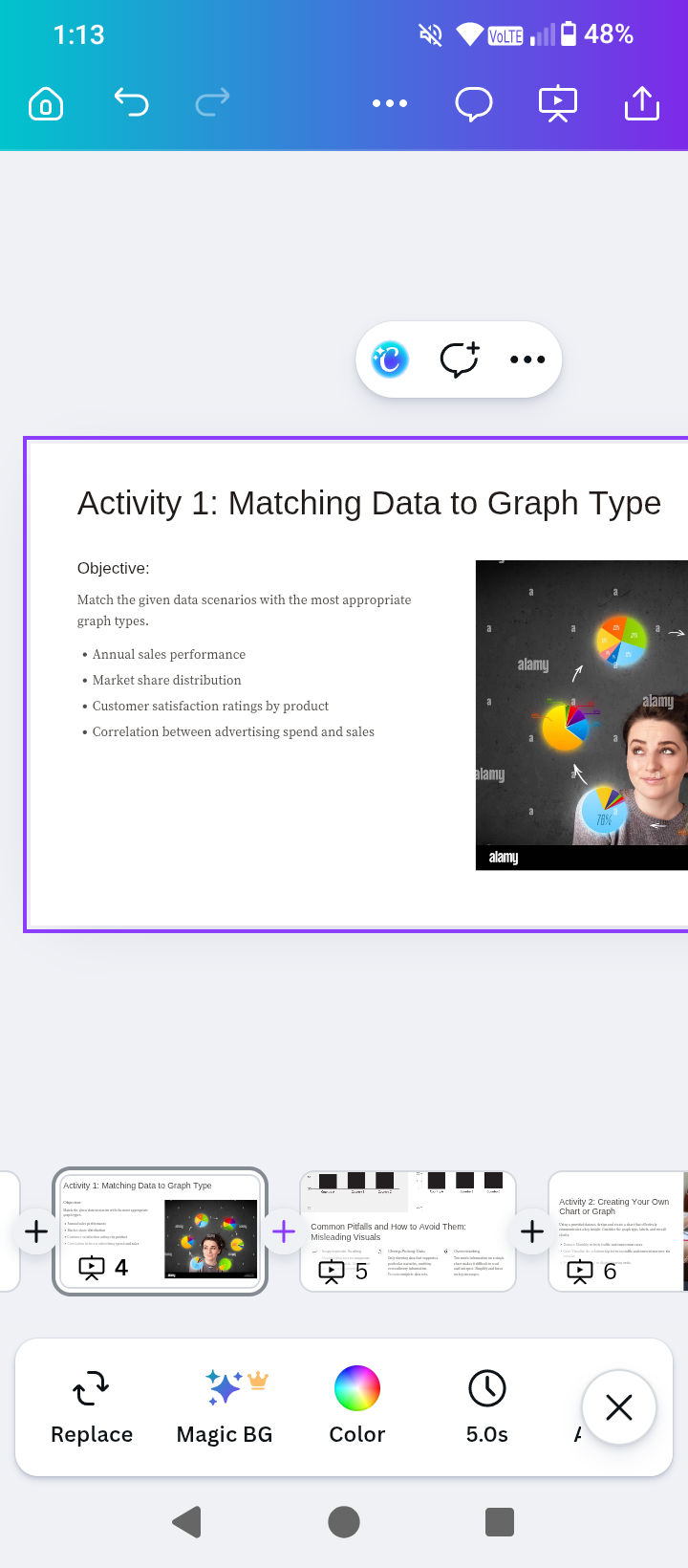 Activity 1: Matching Data to Graph Type | StudyX
