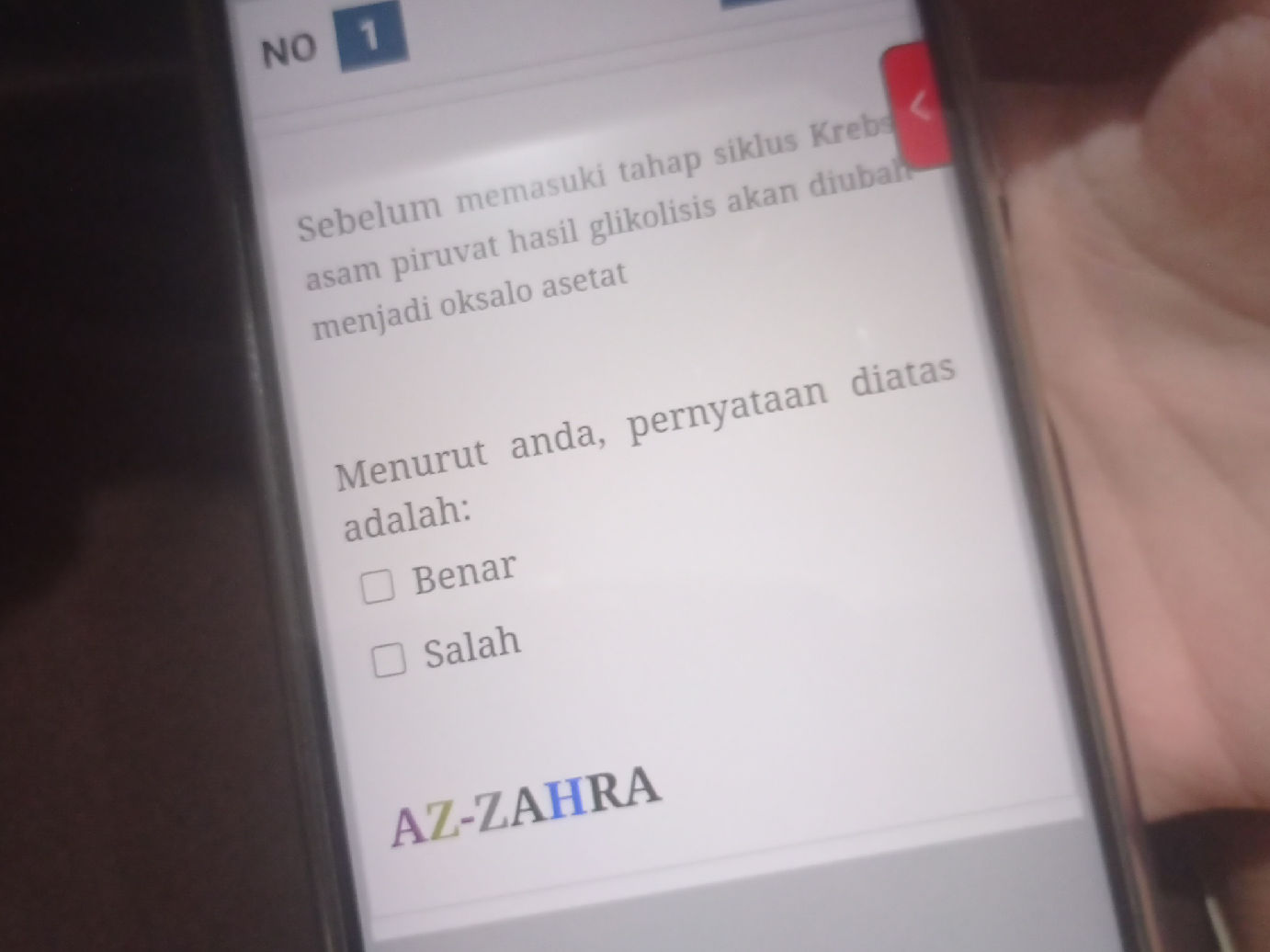 Sebelum memasuki tahap siklus Krebs, asam | StudyX