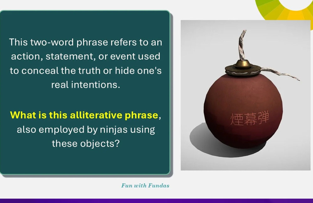 This two-word phrase refers to an action, | StudyX