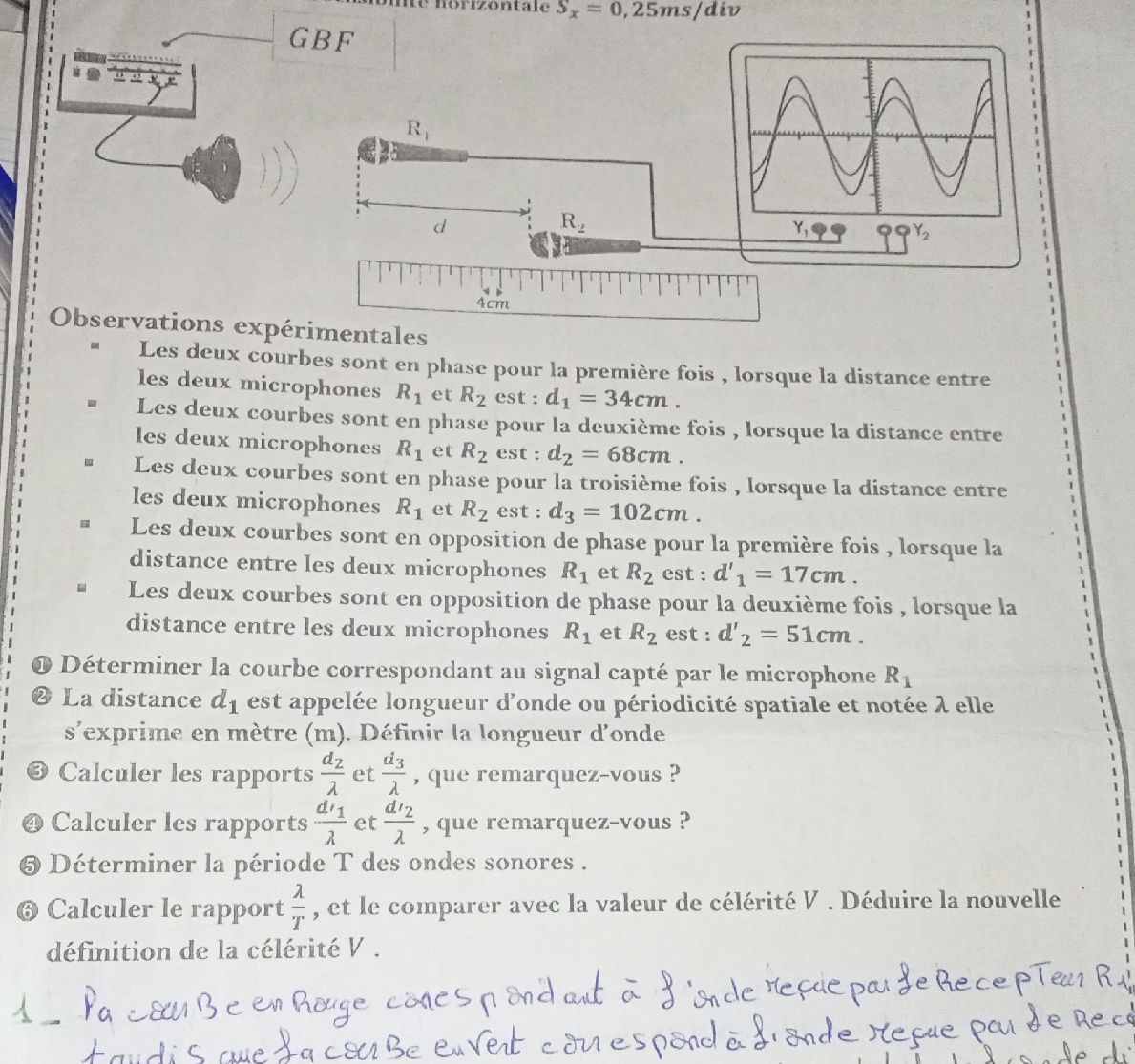 Observations expérimentales - Les deux | StudyX