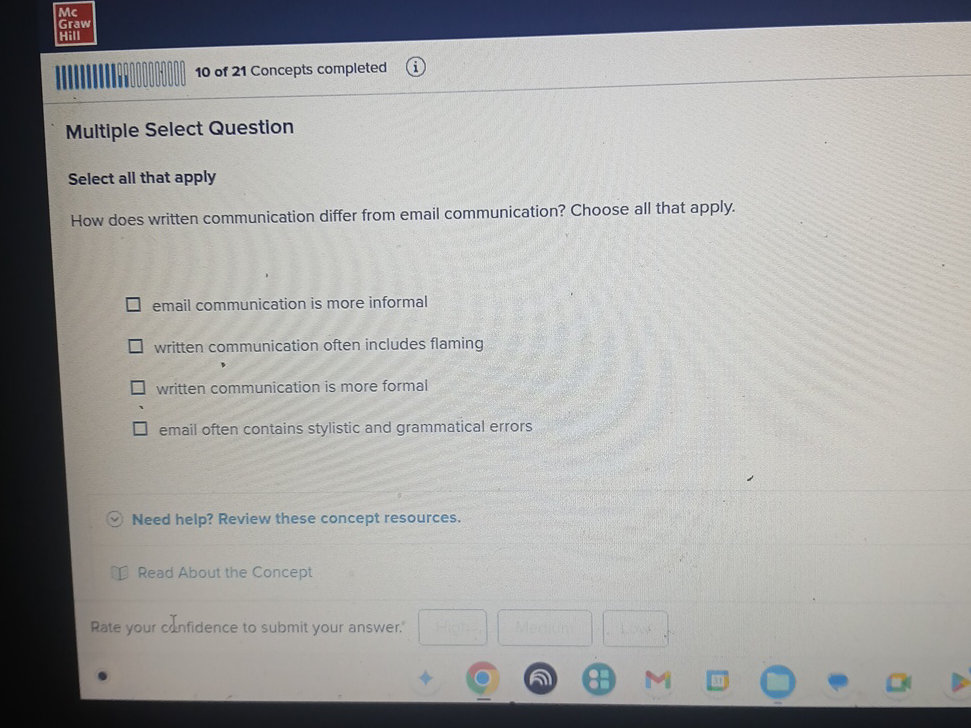 Multiple Select Question Select all that | StudyX
