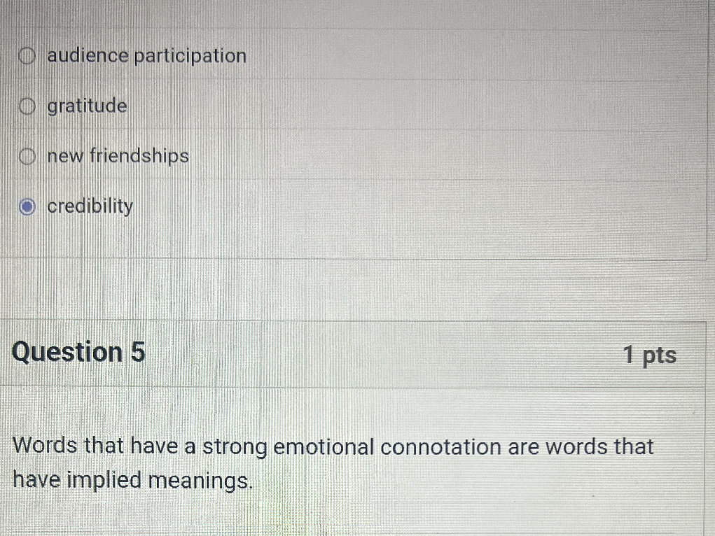 Strong Connotations Words that have a strong emotional | StudyX