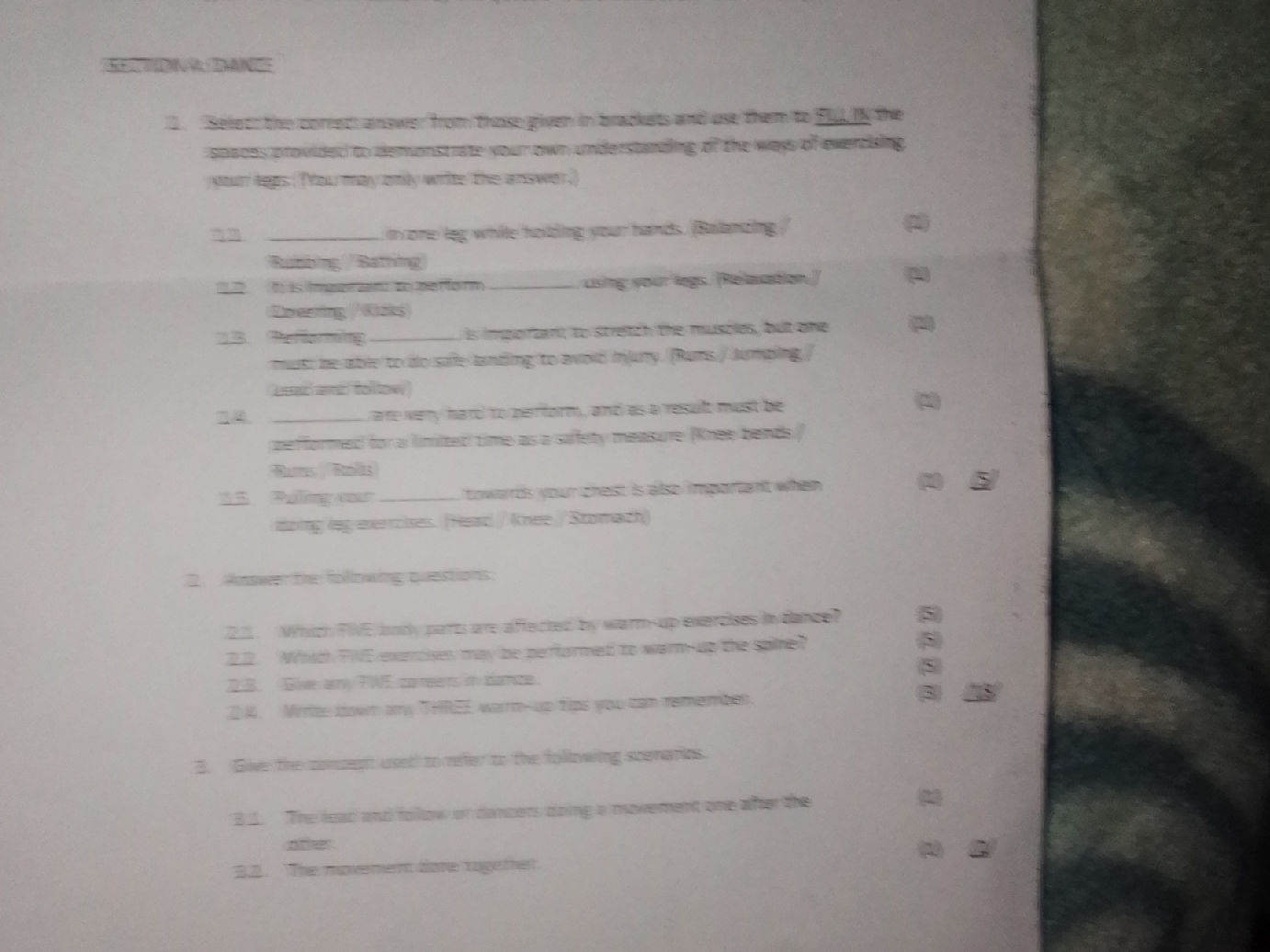 1. Select the correct answer from those | StudyX